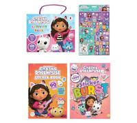 Anila's Gabby's Dollhouse Activity Set with Activity Pack, Stickers, Sticker Book & Sticker Burst Book.
