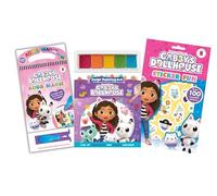 Anila's Gabby's Dollhouse Activity Set with Aqua Magic, Finger Painting & Sticker Book.