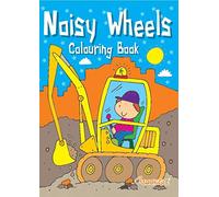Anila's Noisy Wheels Colouring Book with Dinosaur Stickers. (Ideal for Children Aged 3-8).