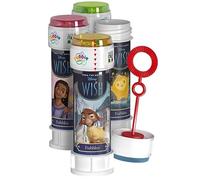 Anila's Wish Bubble Tubs with Wands, 60ml Solution & Maze Lid, Set of 12, Party Bag Fillers & Favours, Ages 3+