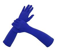 Aniler Chromakey Gloves Green Chroma Key Mask Hood Invisible Effects Background Chroma Keying Green Gloves Mask, 15" Blue Gloves, One size
