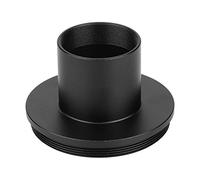 Anillo adaptador de metal 0.965 pulgadas 24,5 mm Adaptador de ocular de telescopio astronómico con montaje en T para rosca M42 M42x0.75 Anillo adaptador de metal negro duradero