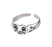 Anillos punk de apertura vintage, anillos ajustables de motociclista de aleación de acero inoxidable, anillos de pulpo de garra de dragón, anillo de nudillo gótico retro de moda, joyería antigua de pl