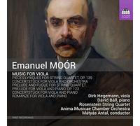 Anima Chamber Orchestra - Emanuel Moór: Music for Viola