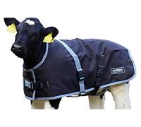 AniMac Super Calf Jacket Premium Synthetic Waterproof Coat both Breathable and Anti-Bacterial Suitable for Goats, Alpaca, Sheep, Calves (32" X Large)