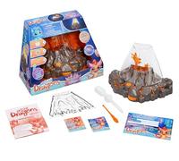 Animagic Aqua Dragons Volcano | Build an Aquatic Ecosystem, Watch Prehistoric Pets Hatch & Grow | Science Kit with LED Light-Up Tank | Includes Exclusive RED Aqua Dragons | Ages 6+