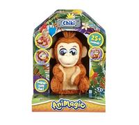 Animagic: Chiki the Baby Gorilla | Super Soft Interactive Gorilla Plush with Over 40 Sounds and Movements! | Suitable for Ages 2+