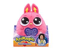 Animagic: Heart Warmers - Rabbit (Small) | Colour Changing Cuddly Companion with Reusable Heat Pack for Extra Comfort | For Kids Aged 4+