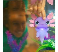 Animagic Let’s Glo Axolotl Pastel Glow in the Dark Plush Soft Toy