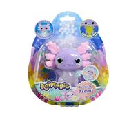 Animagic: Lets Glo Axolotl - Pastel | Your Glowing, Floating, Squishy Best Friend | Drop In Water To Watch Them Glow! | Interactive Electronic Pet | For Kids Ages 4+