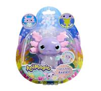 Animagic: Lets Glo Axolotl - Pastel | Your Glowing, Floating, Squishy Best Friend | Drop In Water To Watch Them Glow! | Interactive Electronic Pet | For Kids Ages 4+