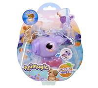 Animagic: Lets Glo Capybara - Purple | Your Glowing, Floating, Squishy Best Friend | Drop In Water To Watch Them Glow! | Interactive Electronic Pet | For Kids Ages 4+