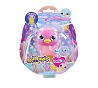 Animagic Let's Glo Platypus - Pink | Your Stretchy, Squishy, Light-Up Best Friend | Glows & Floats in Water! | Interactive Electronic Pet | For Kids Ages 4+