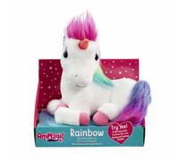 Animagic Rainbow - My Glowing Unicorn, a Soft Unicorn Plush Toy with Glowing Horn and Unicorn Sounds