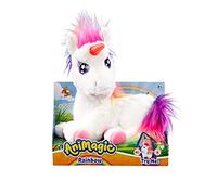 Animagic Rainbow - My Glowing Unicorn, a Soft Unicorn Plush Toy with Glowing Horn and Unicorn Sounds