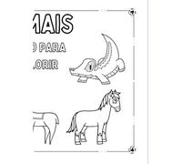 Animais da Quinta: livro para colorir