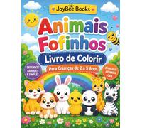 Animais Fofinhos: Livro de Colorir (JoyBee Pequenos Exploradores)