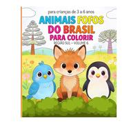 ANIMAIS FOFOS DO BRASIL PARA COLORIR: REGIÃO SUL - VOLUME 6