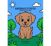 Animais Fofos: Livro de Colorir