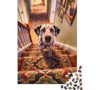 Animal 1000 Piece Jigsaw Puzzle Premium Paper Best Jigsaw Puzzles Dalmatian Adult Puzzles Home Decor Stress Relief Puzzle Birthday Gift 52x38cm/1000pcs