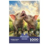 Animal 1000 Piece Paper Jigsaw Puzzles Animation What Happens Next Beautiful Decoration for Adults And Kids 70x50cm/1000pcs