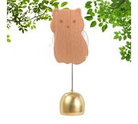 Animal - 12 cm Suction Cup Bird Cat Dog Whale Orament, Charming Animal War, Creative Decorative | Nice Door Wind Chime for Front Barn Fridge A