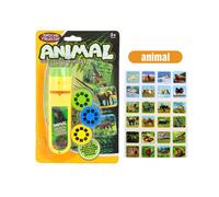 (Animal(24patterns)) Educational Toys for Kids Torch Projector Girls Boys Xmas Gift 3 to 12 Years Old