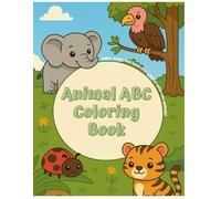 Animal ABC Coloring Book: Color, trace, and learn every letter with cute animals!