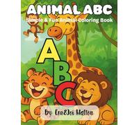 Animal ABC: Simple and Fun Animal Coloring Book