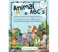 Animal ABC's Coloring Book