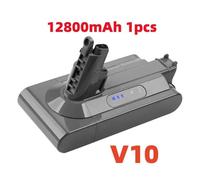 Animal Absolute Fluffy Cordless Vacuum Cleaner NEW,Compatible For Dyson, V10 Battery V10 25.2V 6000mAh-12800mAH(12800mah 1pcs)