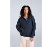 Animal Idol Women's Zip Through Hoodie - Dark Blue - Dark Blue - Size: 6