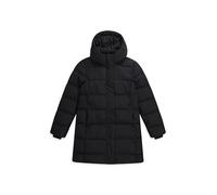 Animal AC Ivy Womens Down Water Resistant Coat - Long Line Thermal Tested Comfortable Ladies Coat - Autumn Winter, Indoor & Outdoors Jet Black Women's Size 10