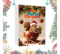 Animal Acorn Countdown Set, Acrylic & Holiday Display Pieces Festive Style, Ornament Feature, Decor Collection Category with Usage for Home Car Rearview Mirror Wall Door Adults Kids Vacation