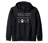 Animal Activist Shirt Rescue Animal Tshirt Zip Hoodie