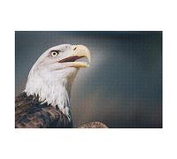 Animal Adult Puzzle Sets 2000 PCS Bald Eagle Graphic Puzzles, for Kids Adults Birthday for Dad Mother Gift Brain Challenge Puzzle 70x100CM