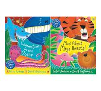 Animal Adventures Collection: 2-Book Set by Giles Andreae & David Wojtowycz (Commotion in the Ocean, Mad About Mega Beasts!)