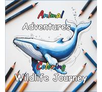 Animal Adventures: Coloring Wildlife Journey / Alphabet and Counting / A Wild and Wonderful Adventure for Curious Kids / A B C & 1 2 3