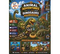 Animal Adventures: Dinosaurs Coloring Book: Educational Dinosaur Coloring Book for Kids Ages 5-9 | Learn & Color 25 Amazing Dinosaurs with Fun Facts ... (Animal Adventures with Jeff the Explorer)