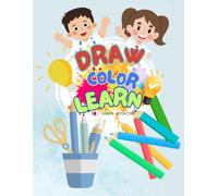 Animal Adventures: Draw, Color & Discover Fun Facts About Animals - An Educational Art Book for Kids: Learn Fascinating Facts About Animals Drawing and Coloring