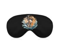 Animal African Antelope Sleep Mask BlockLight Sleeping Eye Mask Comfortable Night Sleeping Mask Ultralight Travel Eye Cover for Women Men
