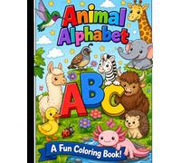 Animal Alphabet: A Fun Coloring Book!