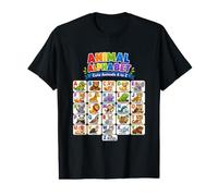 Animal Alphabet A to Z Cute Wildlife ABC Learning Adventure Value Graphic T-Shirt