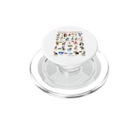 Animal Alphabet A to Z Cute Wildlife Learning Adventure PopSockets PopGrip for MagSafe