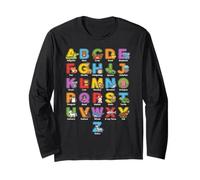 Animal Alphabet A to Z Learning Educational for Teacher Long Sleeve T-Shirt
