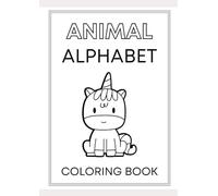 Animal Alphabet and Tracing Coloring Book