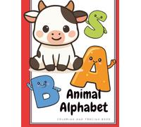 Animal Alphabet: Coloring and tracing book (Coloring Fun)
