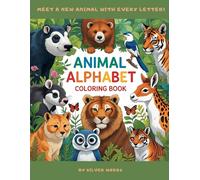 Animal Alphabet Coloring Book