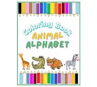 Animal Alphabet Coloring Book