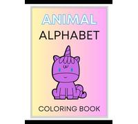 Animal alphabet coloring book
